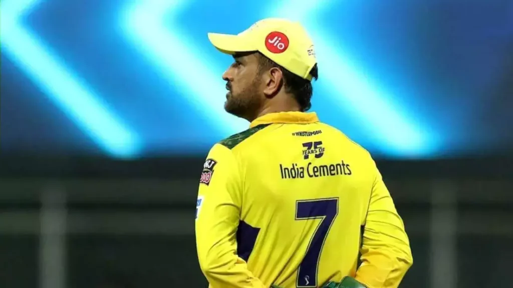 CSK Captain MS Dhoni 