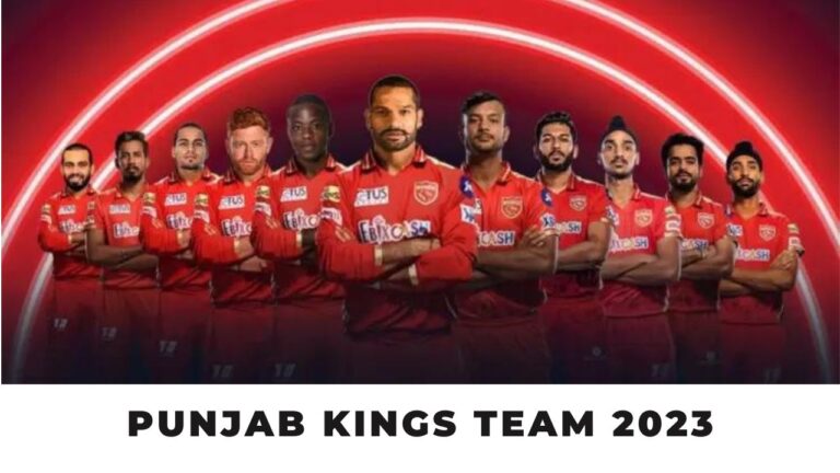 Punjab Kings [2023] | Upcoming Season Team, Players, Captain