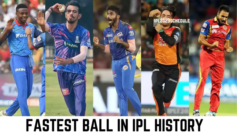 Top 10 Fastest Ball In IPL History [2023] | Fastest IPL Bowlers
