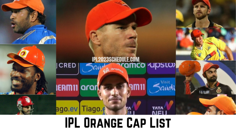 IPL Orange Cap List | 2008-2023 All Winners [Updated List]