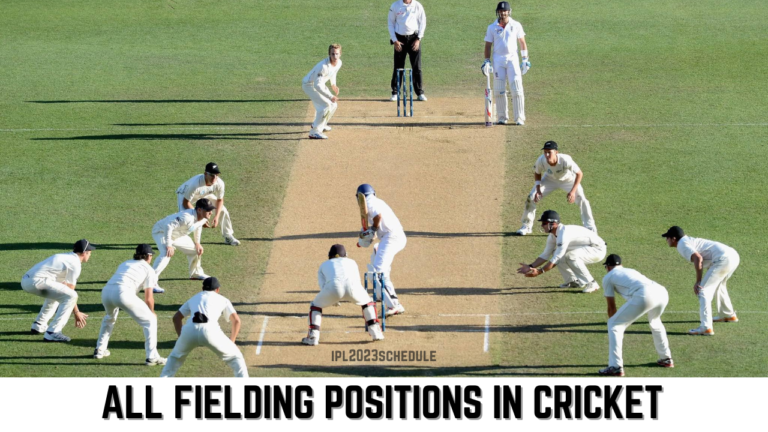 All Fielding Positions In Cricket [2023] | Set Fielding This Way