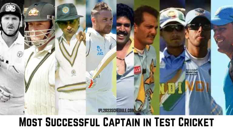 Most Successful Captain In Test Cricket [2023] | Best Test Captain