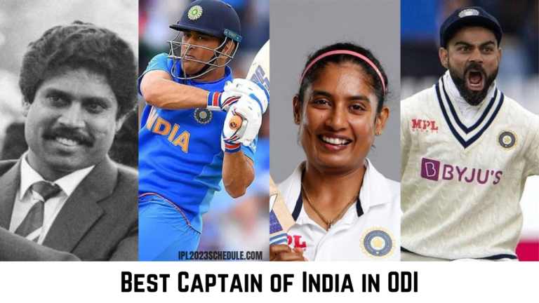 Best Captain Of India In ODI [2023] | Captain’s Stats