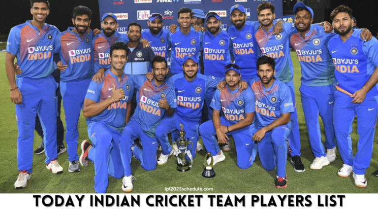 Today Indian Cricket Team Players List [2024] | IND Playing 11 Today