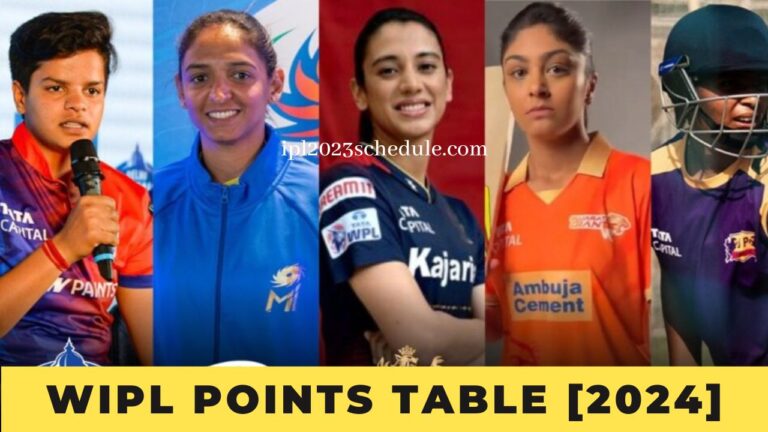 WIPL Points Table [Updated 2024] | Women’s IPL Points Table