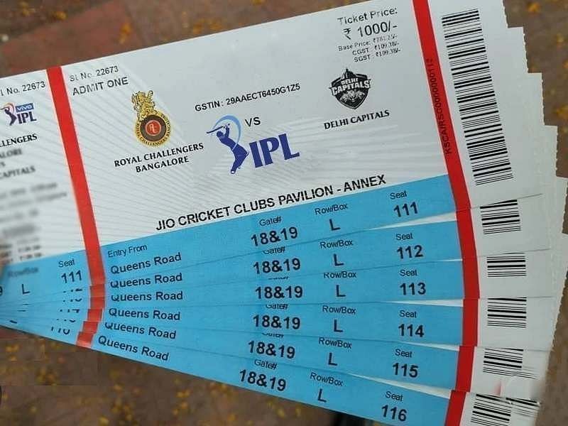 IPL Ticket Prices
